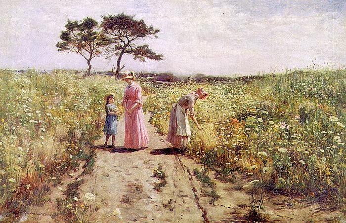 Hamilton Hamiltyon Picking Flowers